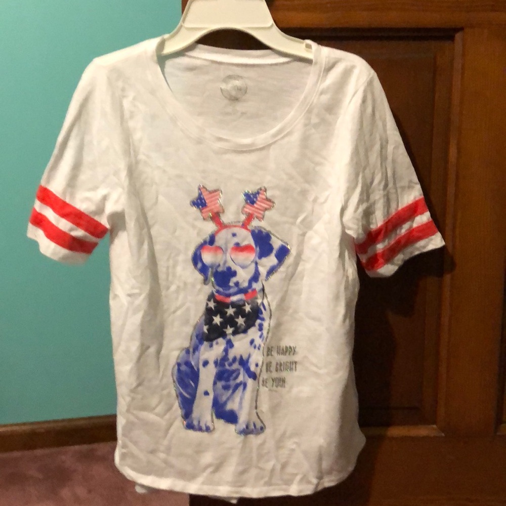 Fourth of July shirt, never worn.